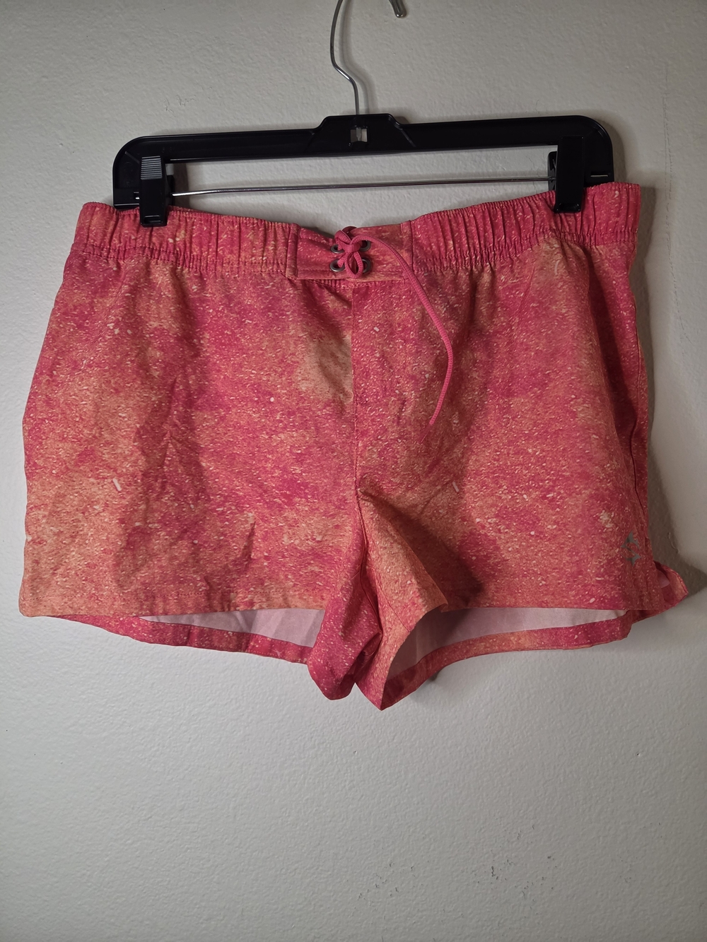 Women's Pink Swim Drawstring Shorts